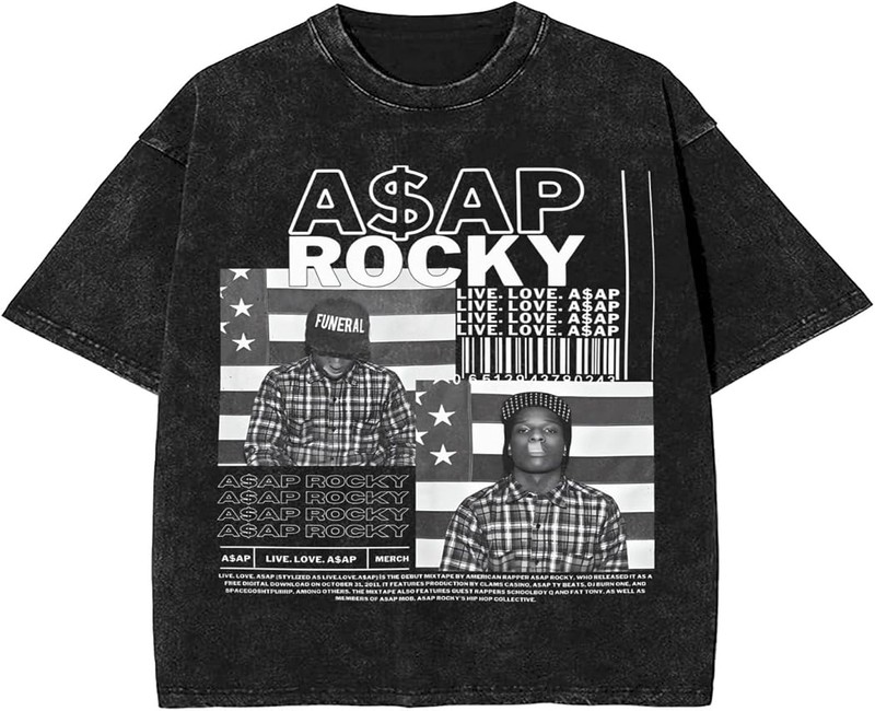 Shop Authentic Asap Rocky MerchOfficial Merch Latest Fashion Release